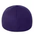 Yupoong-Flex Fit 6277 Adult Wooly 6-Panel Cap PURPLE back view