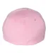 Yupoong-Flex Fit 6277 Adult Wooly 6-Panel Cap PINK back view