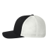Yupoong-Flex Fit 6511 Adult 6-Panel Trucker Cap in Black/ white side view
