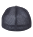 Yupoong-Flex Fit 6511 Adult 6-Panel Trucker Cap in Charcoal/ navy back view