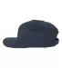 Yupoong-Flex Fit 110F Adult Wool Blend Snapback C NAVY side view