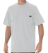 Dickies WS436 Men's Short-Sleeve Pocket T-Shirt in Ash gray front view