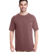 Dickies SS600 Men's 5.5 oz. Temp-IQ Performance T- in Cane red front view