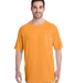 Dickies SS600 Men's 5.5 oz. Temp-IQ Performance T- in Bright orange front view