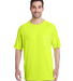 Dickies SS600 Men's 5.5 oz. Temp-IQ Performance T- in Bright yellow front view