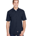 Dickies WS675 Men's FLEX Relaxed Fit Short-Sleeve  in Dark navy front view