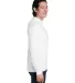 Fruit of the Loom 4930LSH Men's HD Cotton™ Jerse WHITE side view