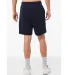 Bella + Canvas 3724 FWD Fashion Unisex Short in Navy back view