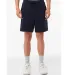 Bella + Canvas 3724 FWD Fashion Unisex Short in Navy front view