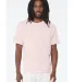 Bella + Canvas 3010 FWD Fashion Men's Heavyweight  in Soft pink front view