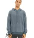 Bella + Canvas 3329 FWD Fashion Unisex Sueded Flee in Heather slate front view