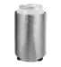 Liberty Bags FT007M Metallic Can Holder METALLIC SILVER front view