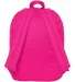 Liberty Bags 7709 16 Basic Backpack HOT PINK back view