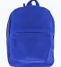 Liberty Bags 7709 16 Basic Backpack ROYAL front view