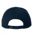 Yupoong-Flex Fit 6089M Adult 6-Panel Structured Fl DARK NAVY back view