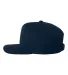 Yupoong-Flex Fit 6089M Adult 6-Panel Structured Fl DARK NAVY side view