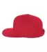 Yupoong-Flex Fit 6089M Adult 6-Panel Structured Fl RED side view