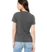 Bella + Canvas 6400 Ladies' Relaxed Jersey Short-S in Asphalt back view