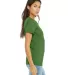 Bella + Canvas 6400 Ladies' Relaxed Jersey Short-S in Leaf side view