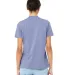 Bella + Canvas 6400 Ladies' Relaxed Jersey Short-S in Lavender blue back view