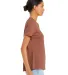 Bella + Canvas 6400 Ladies' Relaxed Jersey Short-S in Terracotta side view