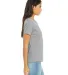 Bella + Canvas 6400 Ladies' Relaxed Heather CVC Sh in Athletic heather side view