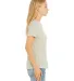 Bella + Canvas 6400 Ladies' Relaxed Heather CVC Sh in Hthr prsm naturl side view