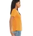 Bella + Canvas 6400 Ladies' Relaxed Heather CVC Sh in Hthr marmalade side view