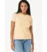 Bella + Canvas 6400 Ladies' Relaxed Heather CVC Sh in Hthr soft cream front view