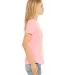 Bella + Canvas 6400 Ladies' Relaxed Triblend T-Shi in Pink triblend side view