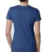 Next Level 3900 Boyfriend Tee  in Cool blue back view