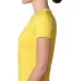 Next Level 3900 Boyfriend Tee  in Vibrant yellow side view