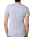 Next Level 3900 Boyfriend Tee  in Heather gray back view