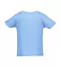 Rabbit Skins 3401 Infant Cotton Jersey T-Shirt in Carolina blue back view