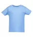 Rabbit Skins 3401 Infant Cotton Jersey T-Shirt in Carolina blue front view