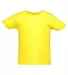 Rabbit Skins 3401 Infant Cotton Jersey T-Shirt in Yellow front view