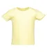 Rabbit Skins 3401 Infant Cotton Jersey T-Shirt in Banana front view