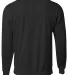 A4 Apparel N5259 Men's Sprint Tech Fleece Crewneck in Black back view