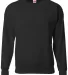 A4 Apparel N5259 Men's Sprint Tech Fleece Crewneck in Black front view