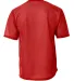 A4 Apparel NB3172 Youth Match Reversible Jersey in Scarlet/ white back view