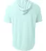 A4 Apparel N3408 Men's Cooling Performance Hooded  in Pastel mint back view