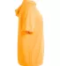 A4 Apparel N3408 Men's Cooling Performance Hooded  in Safety orange side view