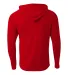 A4 Apparel N3409 Men's Cooling Performance Long-Sl in Scarlet back view