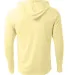 A4 Apparel N3409 Men's Cooling Performance Long-Sl in Light yellow back view