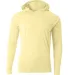 A4 Apparel N3409 Men's Cooling Performance Long-Sl in Light yellow front view
