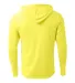 A4 Apparel N3409 Men's Cooling Performance Long-Sl in Safety yellow back view