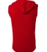 A4 Apparel N3410 Men's Cooling Performance Sleevel in Scarlet back view