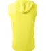 A4 Apparel N3410 Men's Cooling Performance Sleevel in Safety yellow back view