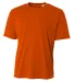 A4 Apparel NB3402 Youth Sprint Performance T-Shirt in Athletic orange front view