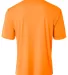 A4 Apparel NB3402 Youth Sprint Performance T-Shirt in Safety orange back view